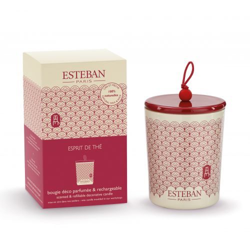 Keramická sviečka 170g - Esprit de thé