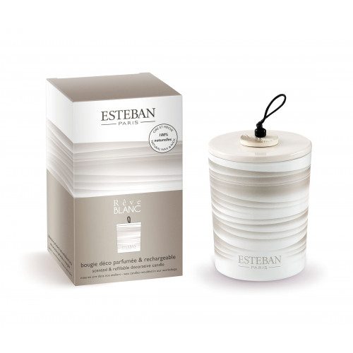 Keramická sviečka 170g - Reve Blanc