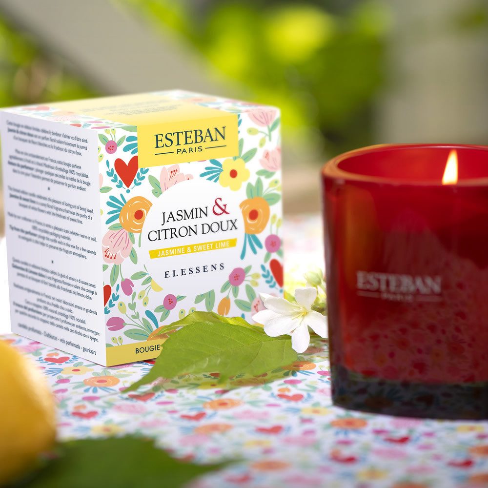 Limitovaná sviečka v skle 170g - Jasmin & Citron — fotka 2
