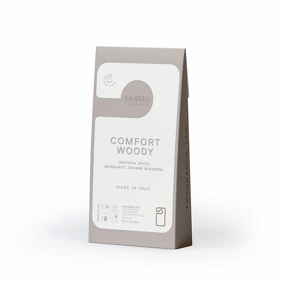 Mr&Mrs Fragrance vonná karta - Comfort Woody 1 kus