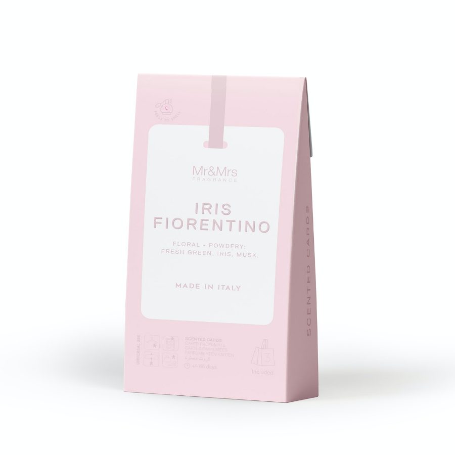 MR&MRS Fragrance vonné karty - Iris Fiorentino 3 kusy