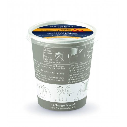 Náplň do sviečky 170g - Ambre & Vanille