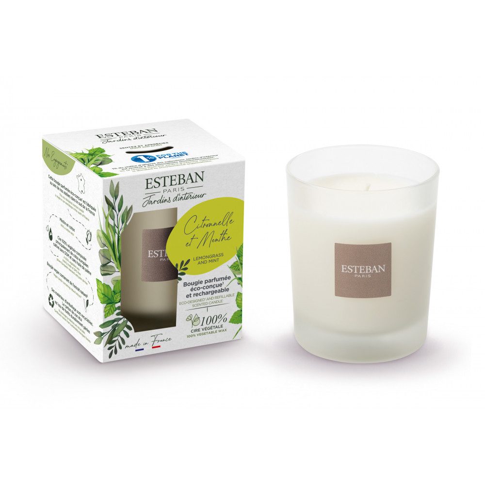 Sviečka v skle 180g - Citronelle & Menthe