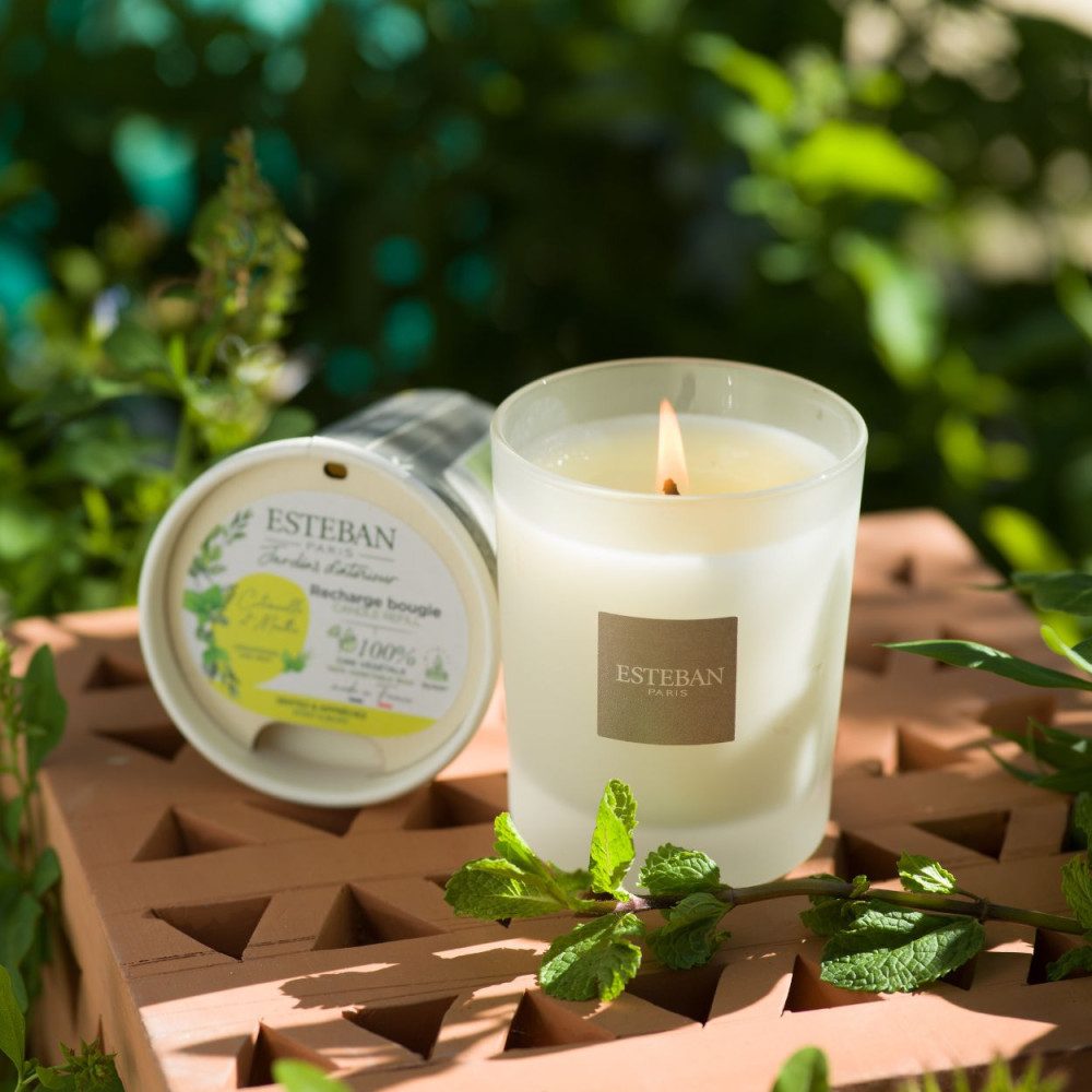 Sviečka v skle 180g - Citronelle & Menthe — fotka 3