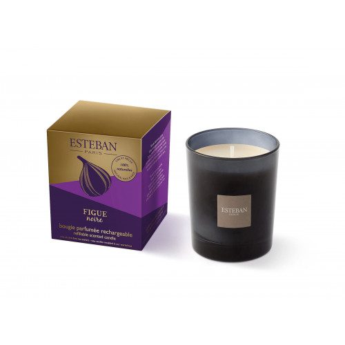 Sviečka v skle 170g - Figue noire