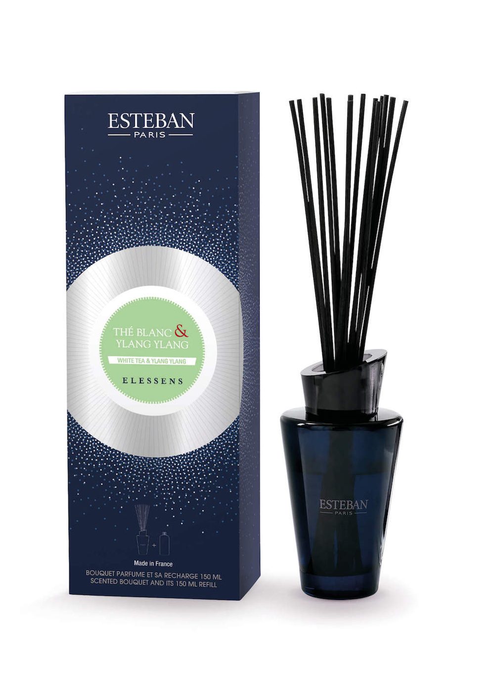 Tyčinkový difuzér 150ml - Thé Blanc & Ylang Ylang — fotka 2