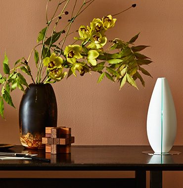 Ultrasonický difuzér - Bloomy Lotus Biely — fotka 2